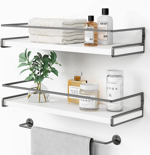 White floating shelves for - white,