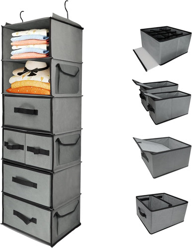 Durable tier hanging closet - hanging,