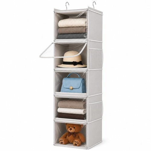 Shelf hanging closet - 5-shelf,